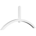 thumbnail image 1 of 96"W x 44"H x 4"D x 4"F, 11/12 Pitch, Archdale Architectural Grade PVC Gable Bracket, 1 of 8