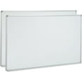 thumbnail image 1 of 96"W x 48"H Magnetic Whiteboard, Steel Surface with Aluminum Frame, 2/Pk, 1 of 7