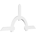 thumbnail image 1 of 96"W x 48"H x 2"D x 6"F, 12/12 Pitch, Ericson Architectural Grade PVC Gable Bracket, 1 of 8