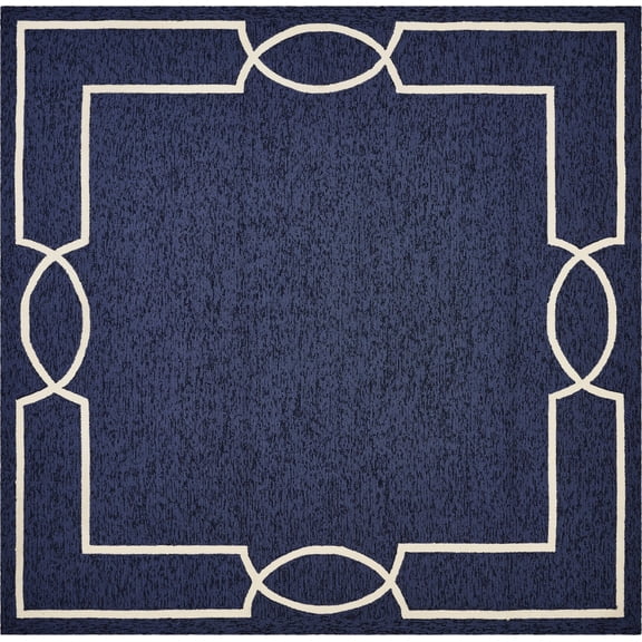 96" X 132" Ocean Polypropylene Rug