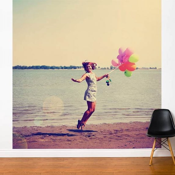 96 in. Light At The Air Wall Mural