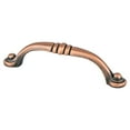 thumbnail image 1 of 96 mm CC Euro Traditions Pull with Brushed Antique Copper, 1 of 1