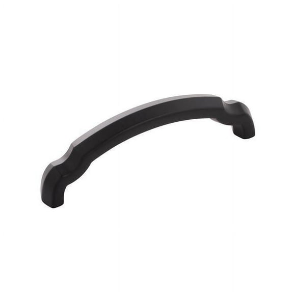 96 mm Center-Center Style Cabinet & Drawer Pull, Matte Black