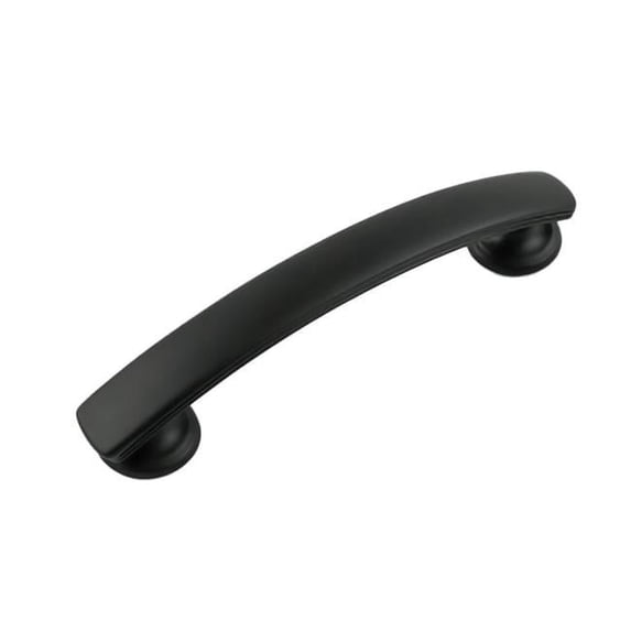 96 mm Center-Center Style Cabinet Pull, Matte Black