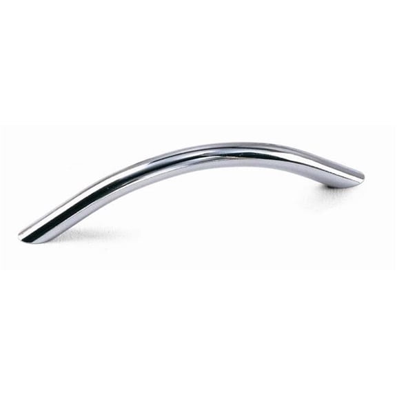 96 mm Half Moon Pull - Polished Chrome