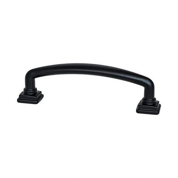 96 mm Tailored Traditional Pull, Matte Black