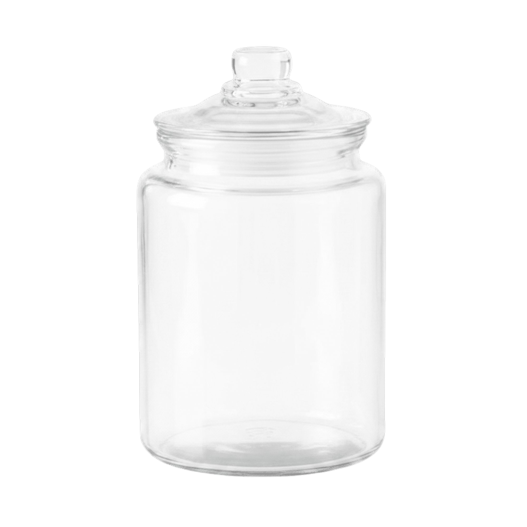 Anchor Hocking 96 oz Montana Glass Jar with Lid for Pantry Food Storage and Display