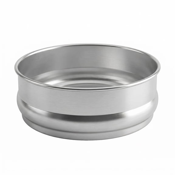 96 oz Round Dough Pans (12 Pack), 9 Inch x 3 Inch Aluminum Proofing Pans, Stackable Pizza Dough Tray, Nesting Bakeware for Kitchen Prep, Restaurant Supply, NSF
