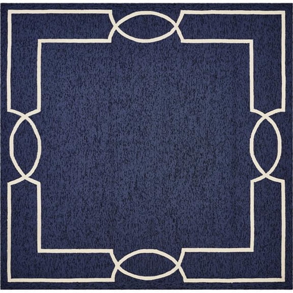 96 x 132 in. Ocean Polypropylene Rug