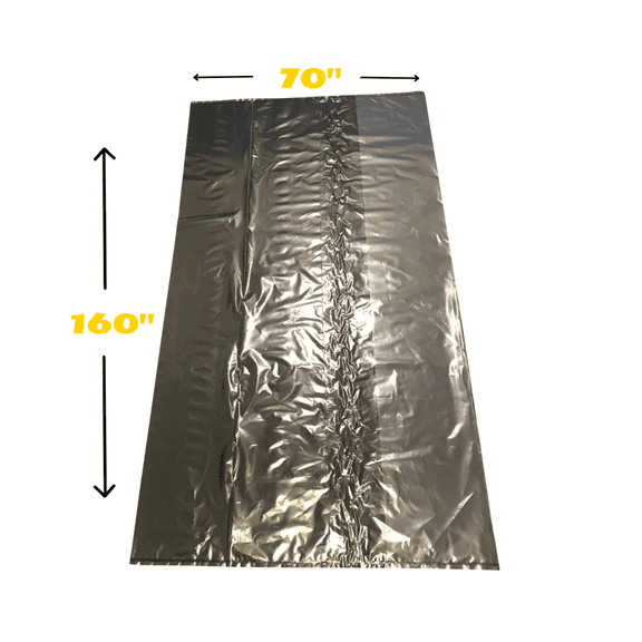 96" x 70" Clear Lay Flat Pallet Shrink Bags - 33 Bags/Roll - Fits 48" x 42" x 48"