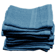thumbnail image 1 of 960 Pack - 12 x 12 100% Cotton Blue Value Washcloth Rags | Spa Painting Cleaning Airbnb | Bulk Wholesale Case Packs, 1 of 4