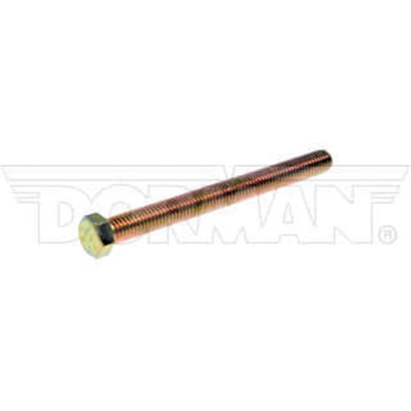 960850 0.43-14 x 5 in. Grade 8 Hex Bolt, Yellow Zinc