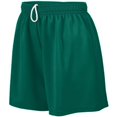 thumbnail image 1 of 960A Ladies Wicking Mesh Short, Dark Green - 2X, 1 of 1