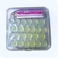 thumbnail image 1 of 960pcs (40 Sheets) Adhesive Tabs for ils Waterproof Breathable Jelly Glue Double-Sided Sticker for Press on Fake ils (03-Box), 1 of 2