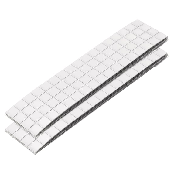 960pcs Mosaic Tile Sticker, 10x10mm Self-Adhesive Square Glass Tiles for Craft, Disco Balls, Photo Frame, Silver Tone