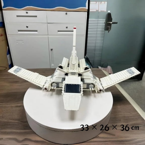 961PCS Imperial Lambda Building Blocks Class Shuttle Space Ship MOC Model Custom Puzzle DIY Assembly Toys for Birthday Gifts