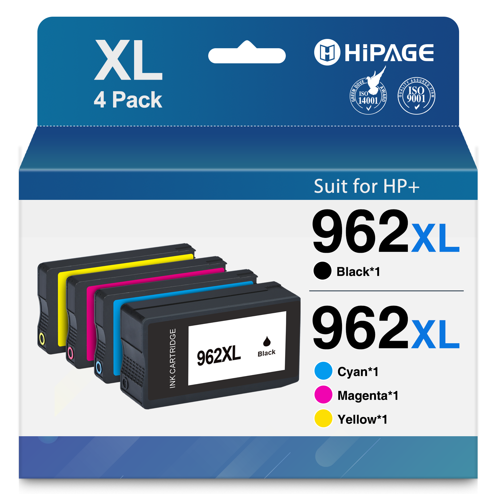 962 Ink for HP 962XL Ink Cartridges for HP 962XL Black Ink Cartridge