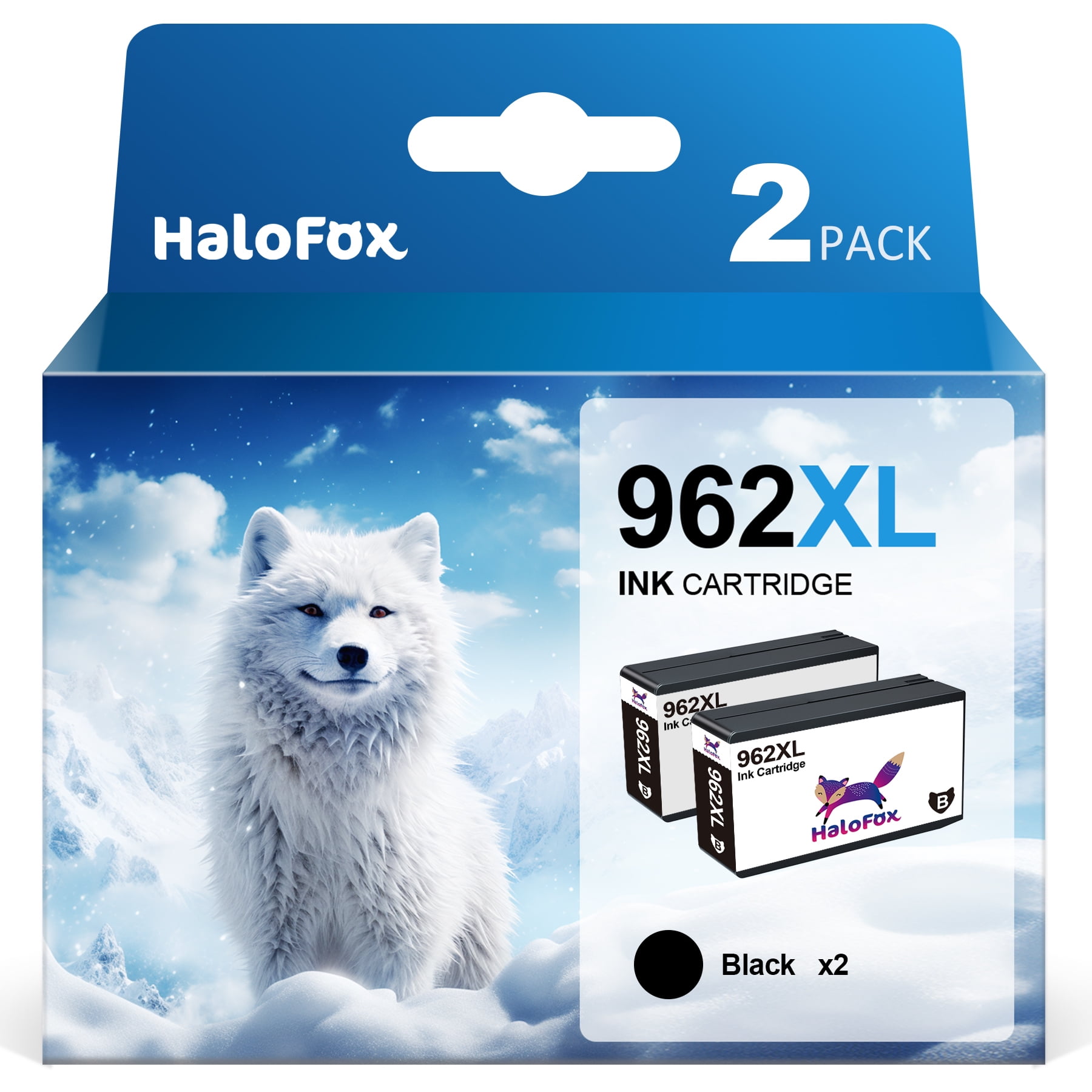 962 XL Ink Replacement for HP 962 Black Ink Cartridges for OfficeJet