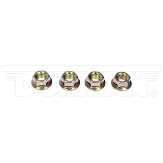 962017 Class 10.9 - M10-1.5 in. Flanged Nut, Yellow Zinc