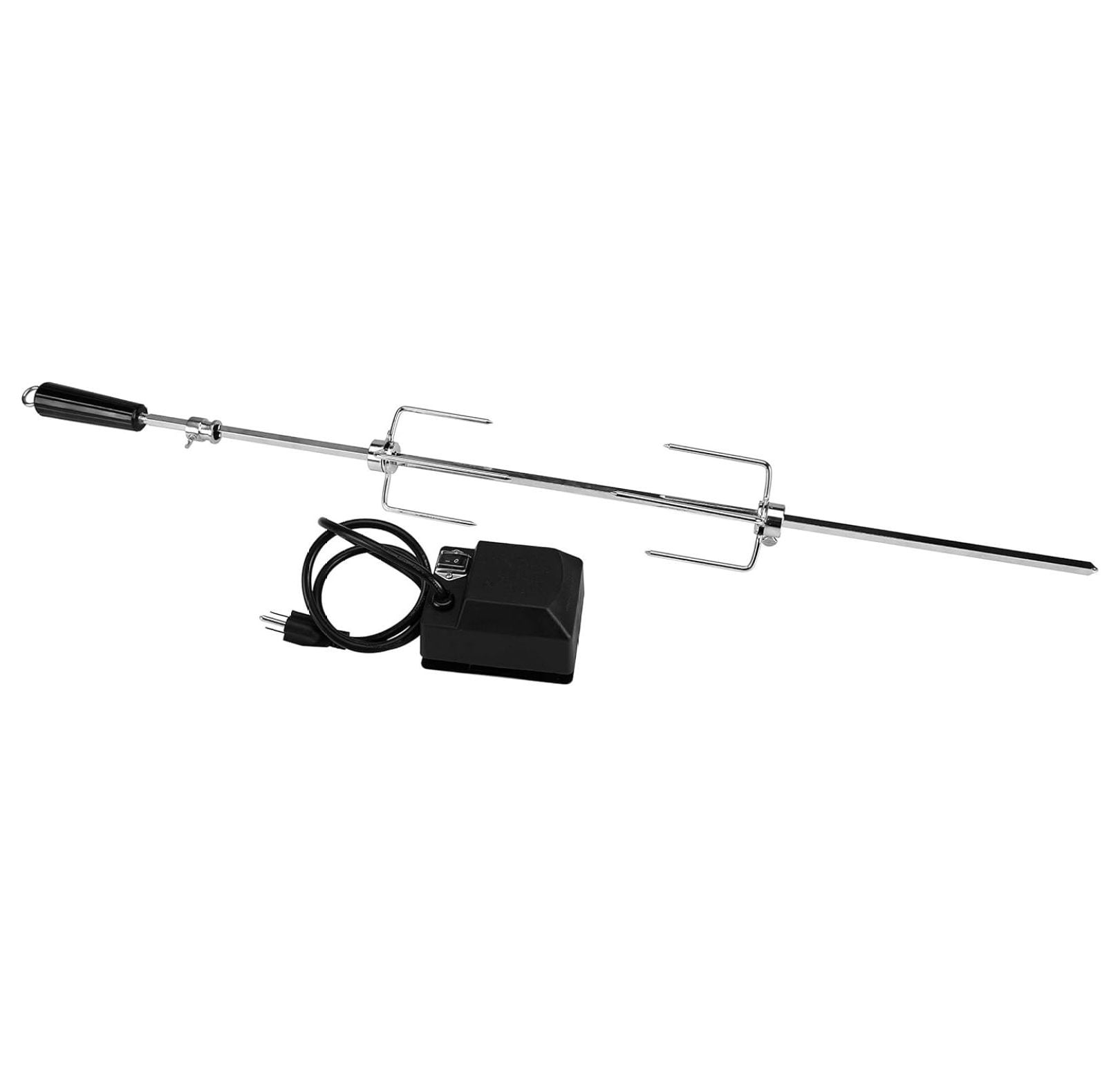 41-Inch Stainless Steel Rotisserie Kit for Gas Grills