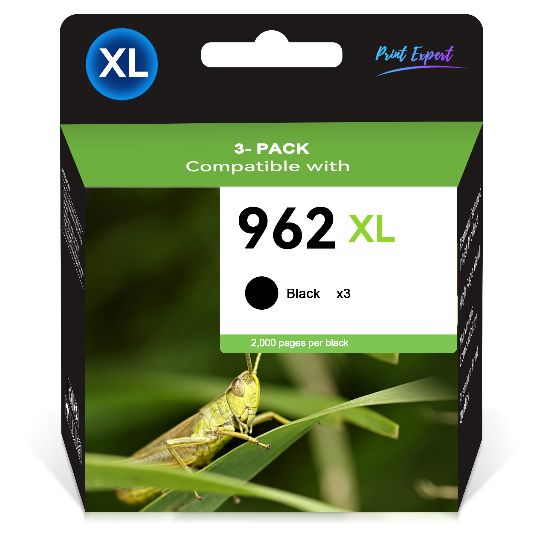 962XL 962 Ink Cartridges Replacement for HP Printer Ink 962 XL 962XL