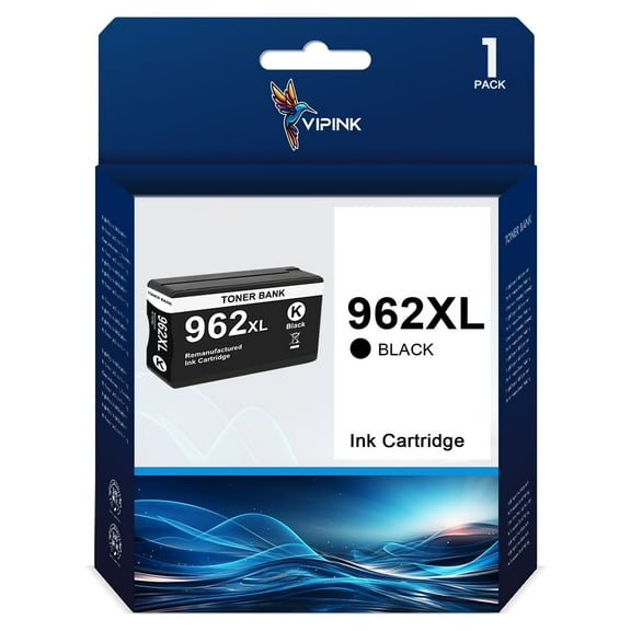 962XL 962 XL Ink Cartridges Combo Pack Compatible for HP Ink 962XL Black and 962 Color 962XL/962 OfficeJet Pro 9010 Series 9020 9015 9018 9025 9012 9014 9016 9019 9022 9026 9027 9028 9029 Printer