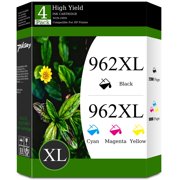 962XL 962 XL Ink Cartridges Combo Pack Compatible for HP962XL 962 Ink Cartridges for Printer Ink 962 4 Pack