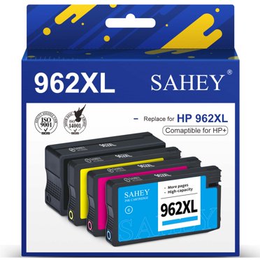 4-Pack 962XL Ink Cartridges For HP OfficeJet Pro 9010 9015 9020 Series – True Image