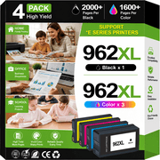 962 Ink Cartridges Compatible for HP 962 XL 962XL HP Ink Cartridges for 9015 9025 9015e 9020 9025e 9010 Printer Combo Pack