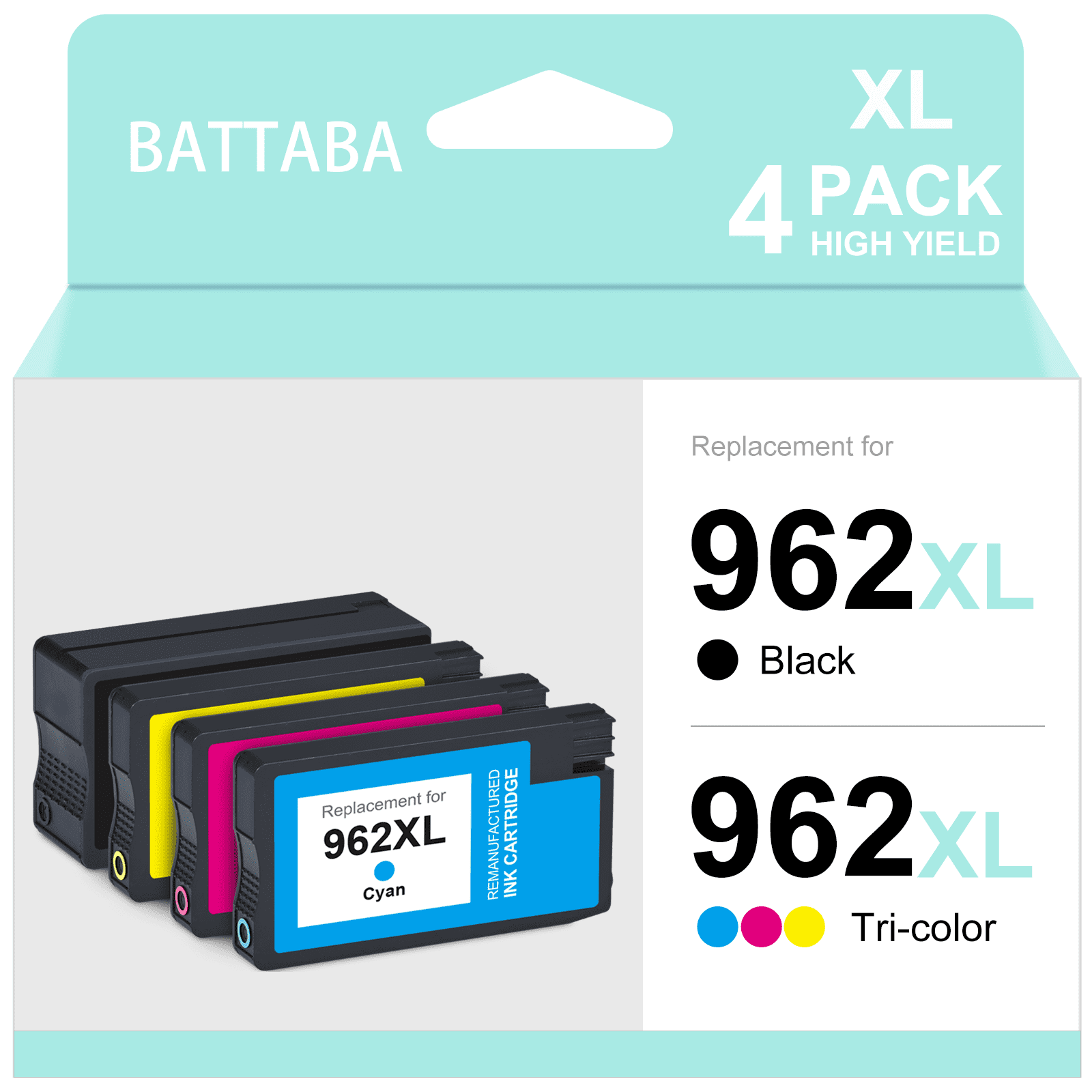 962XL Ink Cartridges for HP 962 962 XL Ink Cartridges for HP 9018e