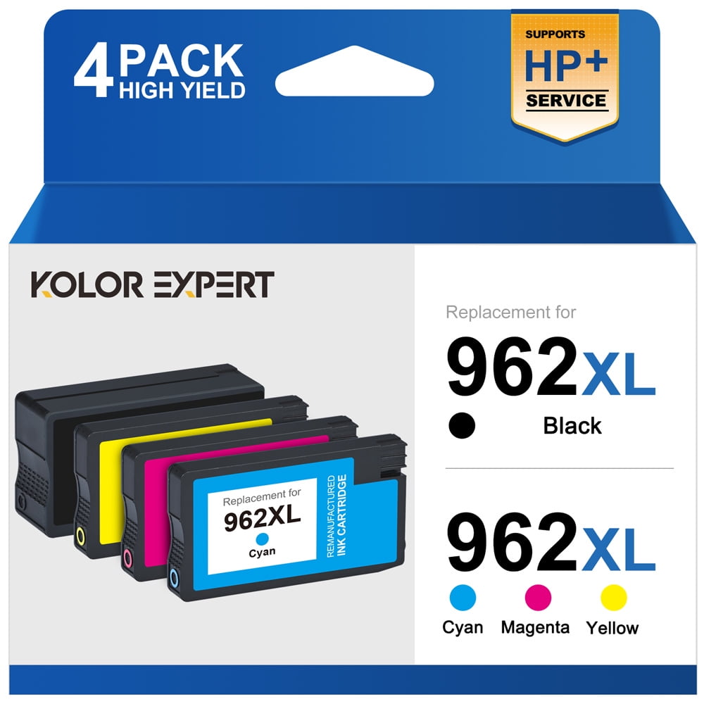 4pk 962XL Ink Cartridges For HP OfficeJet Pro 9010 9012 9013 9015