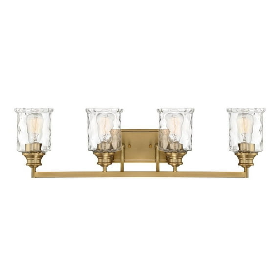 96304-BG-Designers Fountain-Drake - Four Light Bath Bar-Brushed Gold Finish