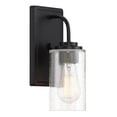thumbnail image 1 of 96401-MB-Designers Fountain-Logan - One Light Wall Sconce-Matte Black Finish, 1 of 1