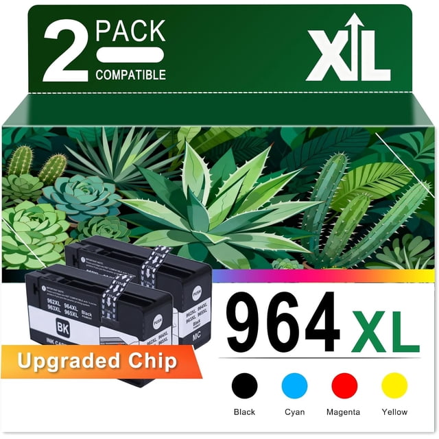 964XL Ink Cartridges Compatible for HP 964 XL Ink Use for Office Jet ...