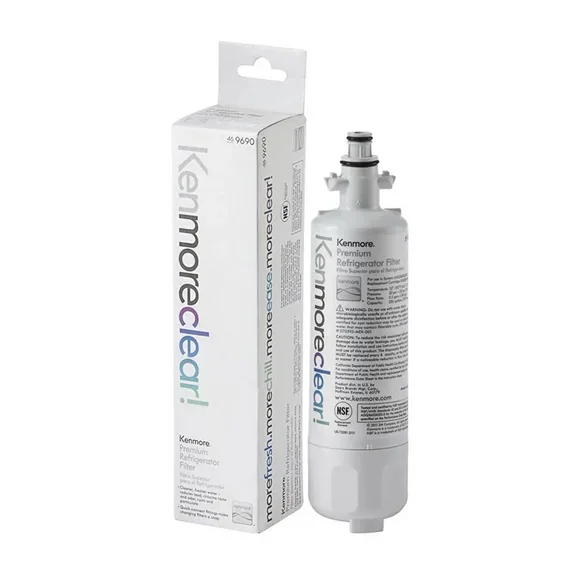 9690 Refrigerator Water Filter Replacement for LG LT700P and Kenmore 46-9690, 469690, NSF Certified Fridge Water Filtration, 1-Pack