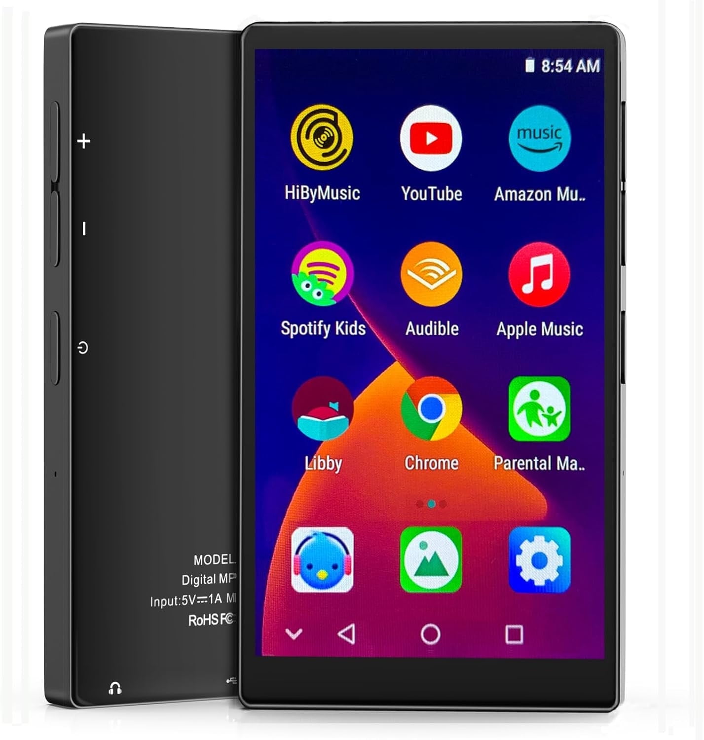 96GB MP3 Player with Bluetooth and WiFi,4.0