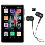 96GB MP3 Player with Spotify,4 Touch Screen 1080P HD Video Mp3 & Mp4 Player with Bluetooth WiFi,HiFi Lossless Sound Android Music Player with Audible,Browser,Amazon Music,FM Radio Support Up 512GB