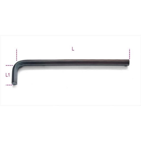 96L 10 mm. Offset Hexagon Key Wrenches Long