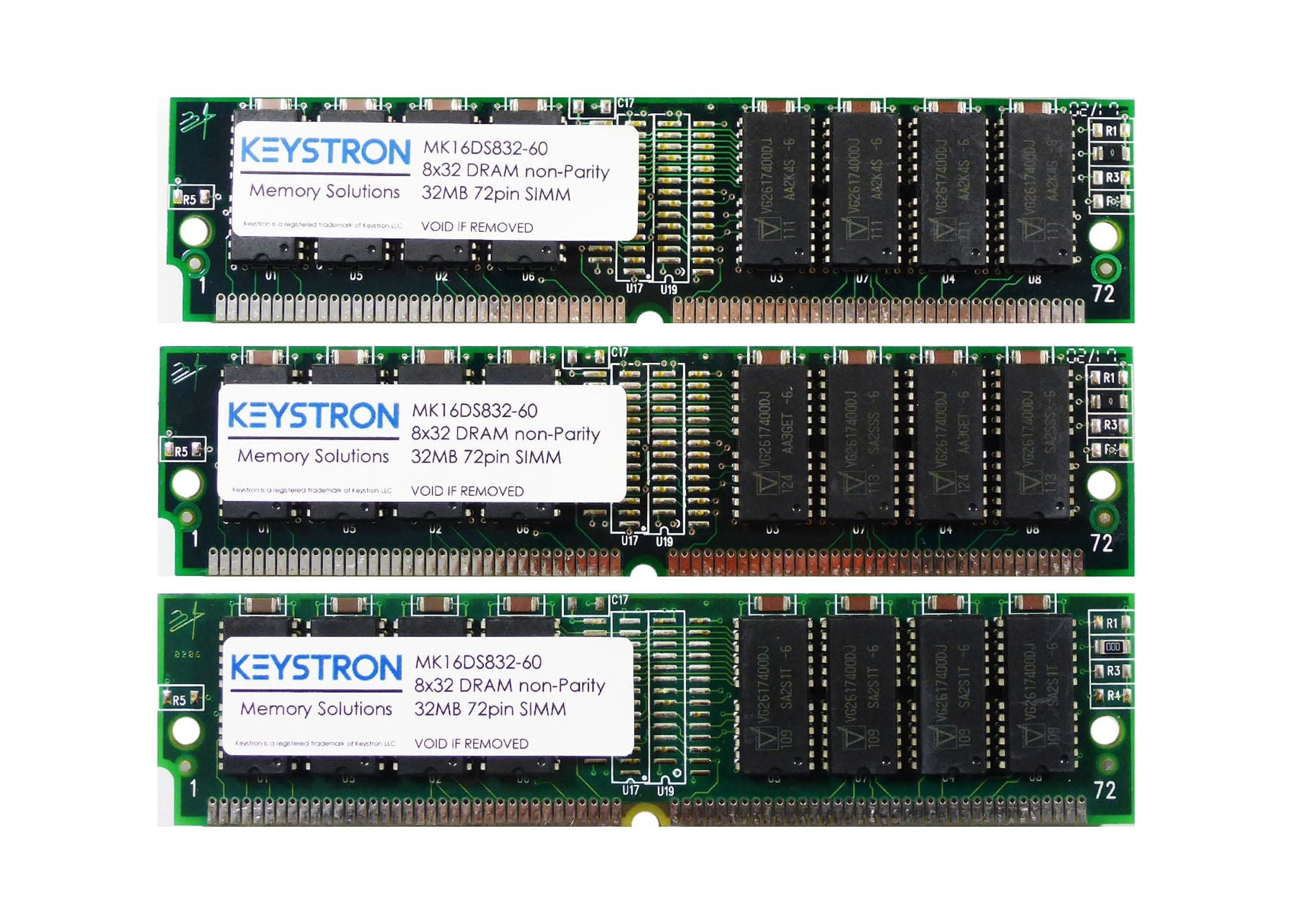 96MB 3X32MB 72pin SIMM Sampler Memory for Triton Studio, Triton