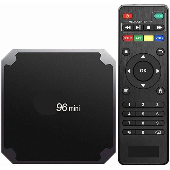 x96MINI Amlogic S905W2 Quad Core RAM 2GB ROM 16GB Dual WiFi 2.4G/5.8G BT4.2 4K AV1 Android 11.0 Home Smart Media Player