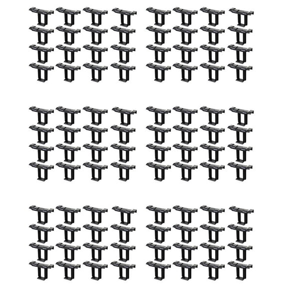 96Pc 35mm Solar Panel Water Drainage Clips,PV Modules Clips for Water Drain Photovoltaic Panel Water Drain Clips