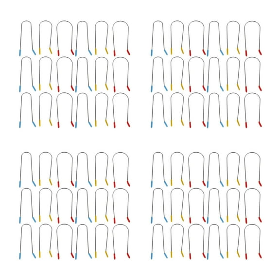 96Pcs Hot Curler Clips Replacement Hot Roller Clips Rollers Securing Pin for Home Salon