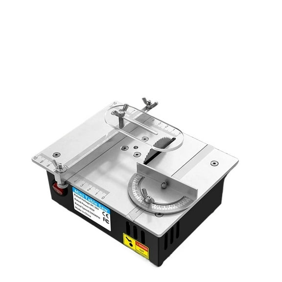 96W 24V Mini Multifunctional Table Saw Electric Desktop Saws Woodworking Bench Lathe Cutter Machine DIY Cutting Tool 63mm Blade