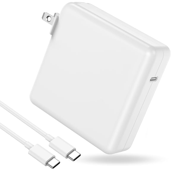96W Charger for MacBook Pro Fast Charger Power Adapter, Compatible with MacBook Pro 16, 15, 14, 13 Inch, MacBook Air 15,13 Inch, iPad Pro 2021-2025,M1 M2 M3,M4 Included 6.6ft USB C to C Cable
