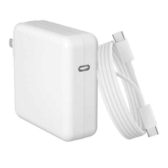96W USB-C Laptop Power Adapter, Fast Charger for MacBook Pro/Air, iPad Pro, Dell, Lenovo, Samsung, Galaxy