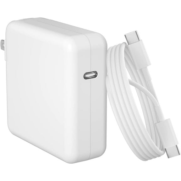 96W USB C Fast Charger Compatible with All USB C Charge Device, Include Charge Cable (6.6ft/2m), White