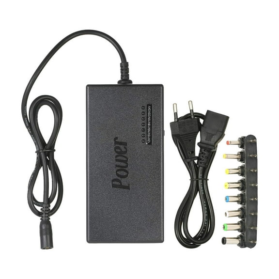 96W Universal Laptop Charger - 7 Adjustable Voltages,with Multiple Safeguards and Wide Compatibility