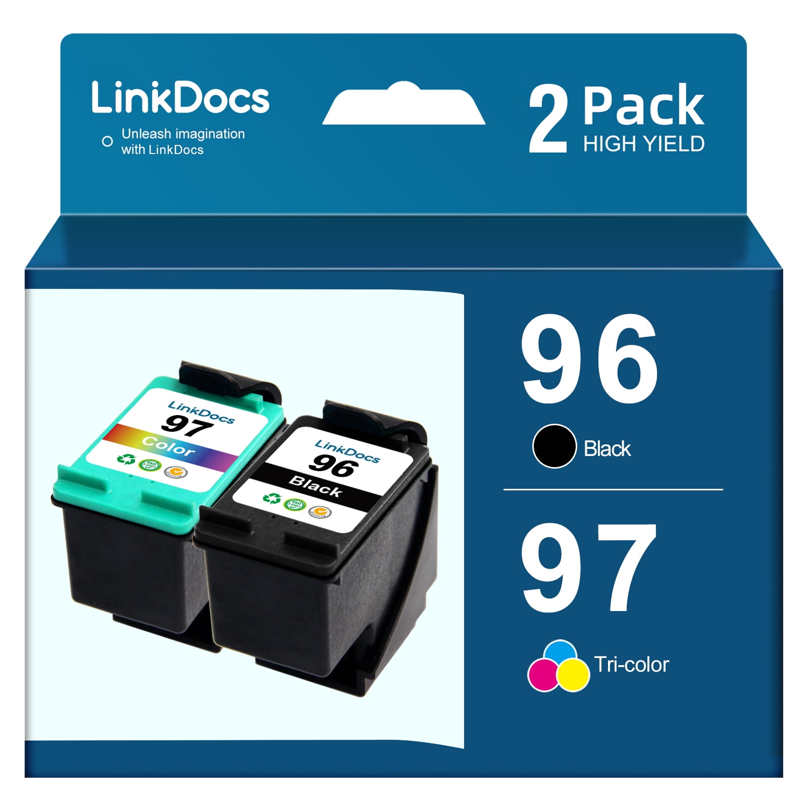 96XL 97XL Ink Cartridge Replacement for HP 96 97 ink cartridge C9363W