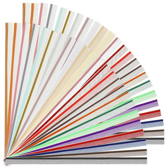 96pcs 11.8in Book Binding Headbands Endbands Mixed Color Polyester Medium Cotton Bookbinding Headband Book Binding KitDIY