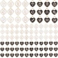 thumbnail image 1 of 96pcs 12 Constellation Heart Charms Zodiac Sign Enamel Pendants Double Sided Birthday Sign Lucky Charm Astrology Horoscope Pendant for DIY Earring Making, 1 of 5
